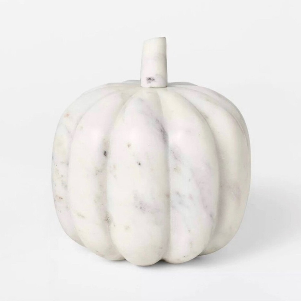 Threshold Large Marble Pumpkin White - Studio McGee Target